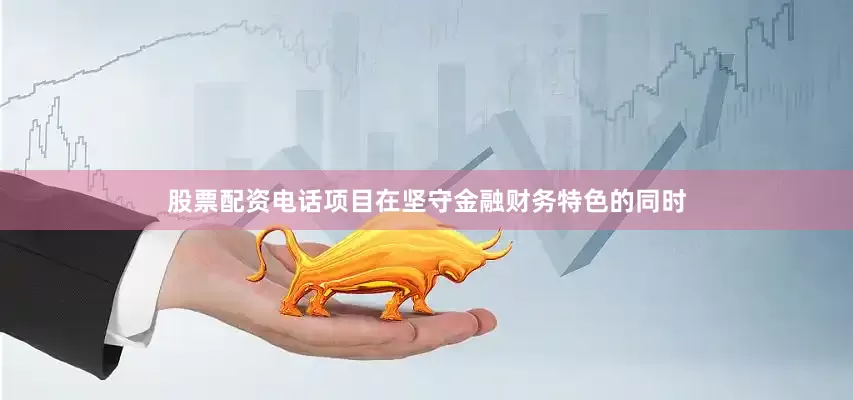 股票配资电话项目在坚守金融财务特色的同时