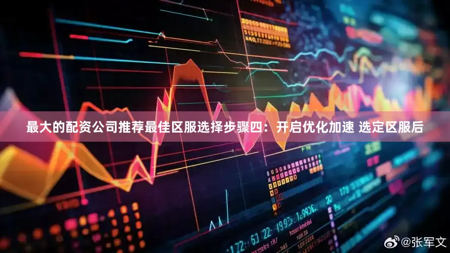最大的配资公司推荐最佳区服选择步骤四：开启优化加速 选定区服后